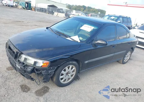 2002 Volvo S60 2.4 из США, поврежденный, VIN YV1RS61R322098265